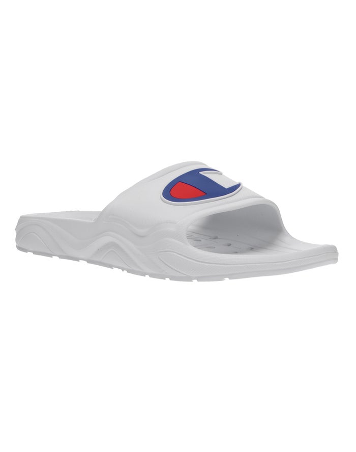 Champion Badslippers Heren - Wit - Hydro-C ( 301928-PAH )